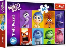 Puzzle 60 - Poznej sv emoce - Disney Inside out 2