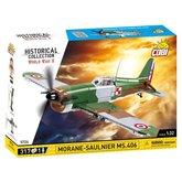 COBI 5724 World War II Francouzsk sthac letoun Morane Saulnier MS.406