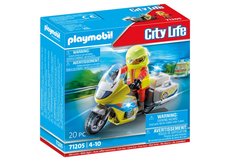 Playmobil 71205 Zchransk motocykl s blikajcm svtlem