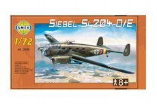 Model Siebel Si 204 D/E 1:72 29,5x16,6cm