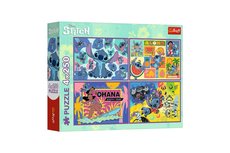 Trefl Puzzle 4x250 - ڞasn Stitch