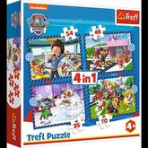 Trefl Puzzle 4v1 - Paw Patrol