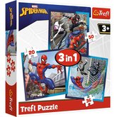 Trefl Puzzle 3v1 - Spiderman