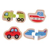 Bigjigs Toys Easy puzzle Dopravn prostedky